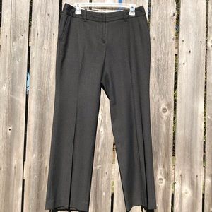 FINAL PRICE!!! Ann Taylor dark gray Julie trousers size 6P